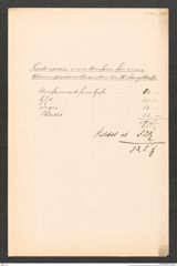k.k. naturhistorisches Hofmuseum, Intendanzakten 1885-1896 (Hauer), Aktenzahl Z.414.a/1889, Seite 1